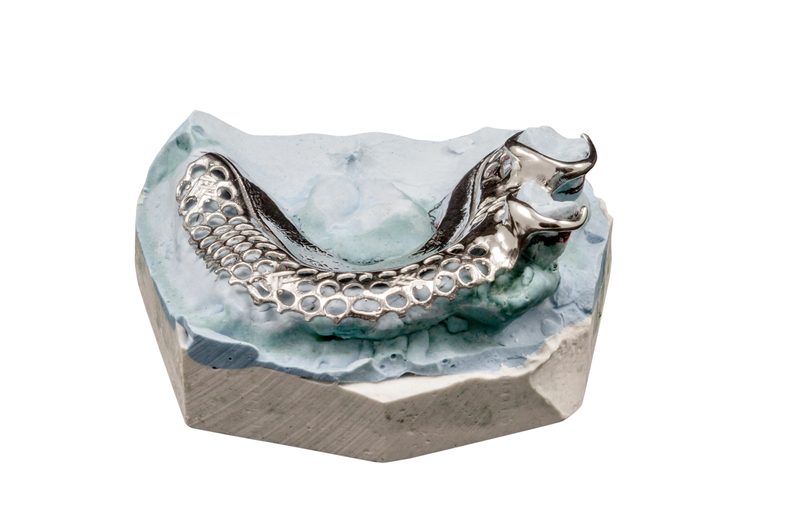 Vitallium 2000 framework partial denture premium dental lab